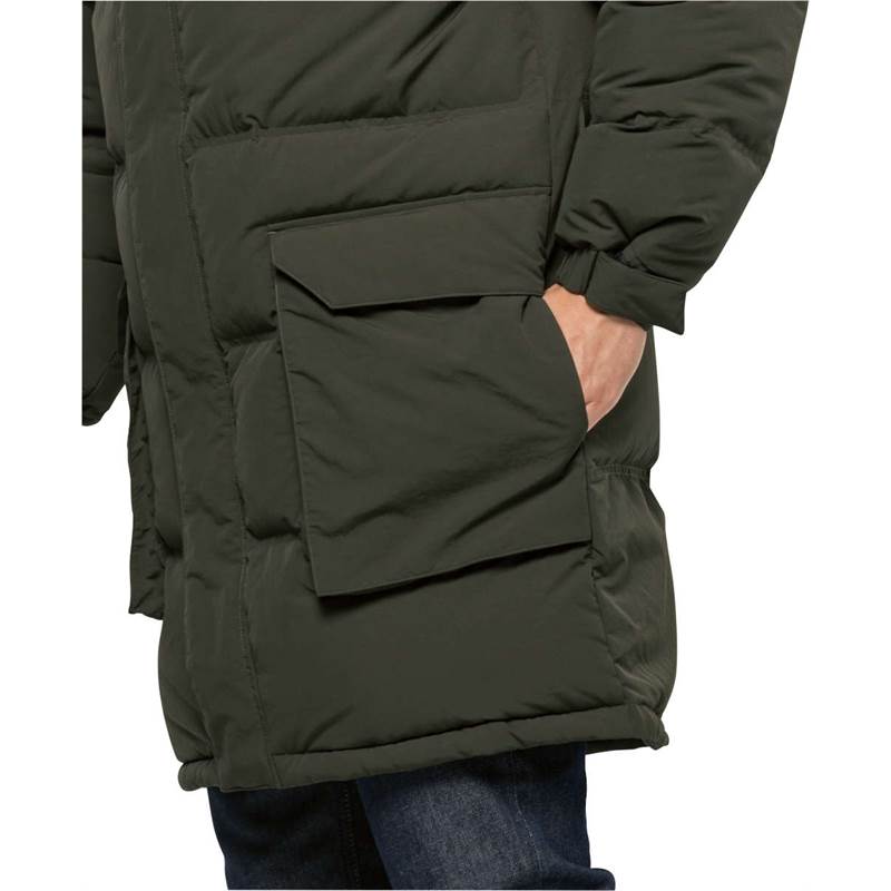 Jack Wolfskin Mens Alex Long Down Jacket-3